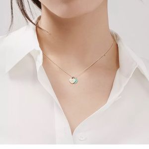 Tiffany mini double heart necklace